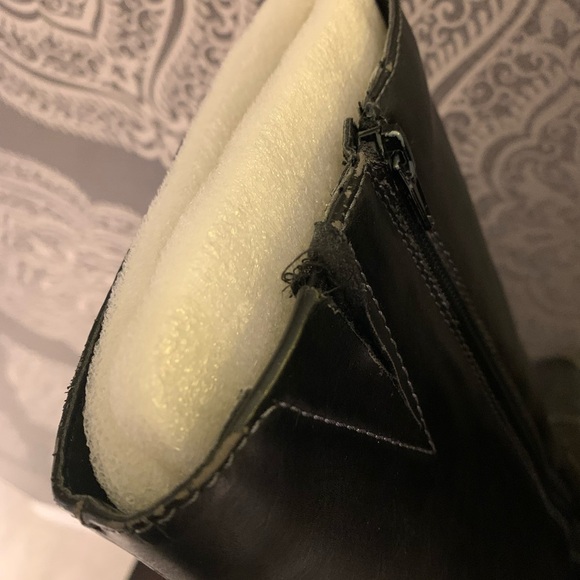 6.5 Natural Soul Black Riding Boots - Picture 5 of 9